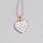 Crystal Heart Pendant Necklace