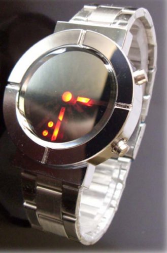 Mirror Face Wrist Watch