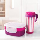 Lunch Box and Insulated Travel Mug Set