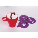 Holiday Coffee & Baking Stencils Set of 3