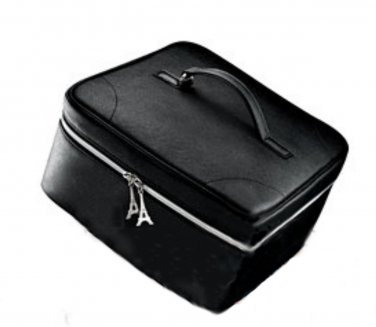 Black Makeup Cosmetic Train Case