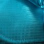 Foldover Travel Cosmetic Makeup Bag Aqua Blue