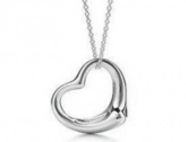 Sterling Silver Heart Pendant Necklace