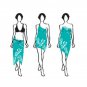 Floral Beach Cover Up Sarong