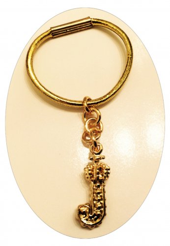 Juicy Couture Ponytail Holder with Gold Logo Charm