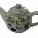 Crabtree & Evelyn Tea For Two Whimsy  Floral Ceramic Teapot