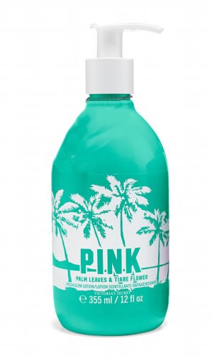 Victoria's Secret PINK Palm Leaves & Tiare Flower Fresh Glow Lotion