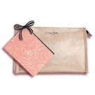 Lancome Bronze & Pink Cosmetic Bags Set of 2