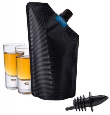Vapur After Hours Incognito Flexible Flask Grey
