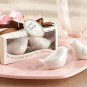 Lovebirds in the Window Ceramic Mini Salt & Pepper Shakers Set