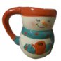 Snowmen Cocoa Mugs Set of Two