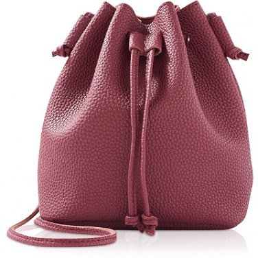 Mini Drawstring Bucket Tote Bag