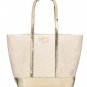 Victoria's Secret Limited Edition Sequin Weekender Ivory/Gold