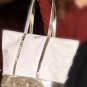 Victoria's Secret Limited Edition Sequin Weekender Ivory/Gold