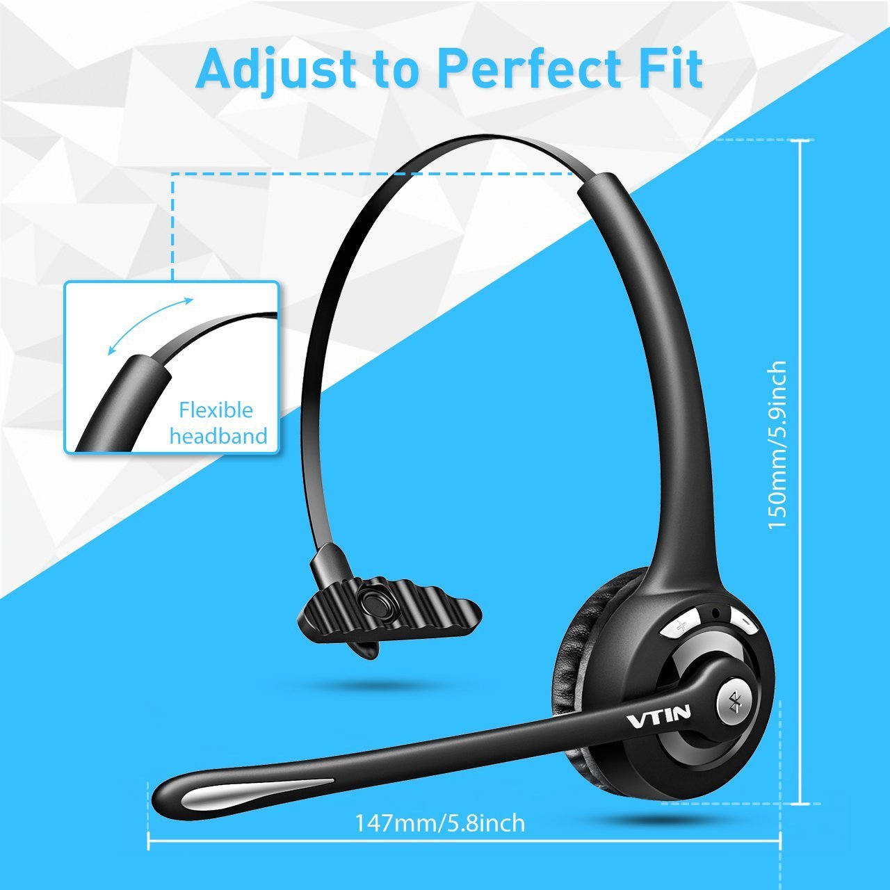 Vtin Professional Wireless Phone Headset