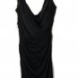 White House Black Market Black Evening Gown With Crystal Strap Accent