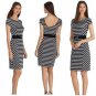White House Black Market Cap Sleeve Mesh Sheath Dress