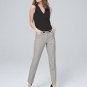 White House Black Market Comfort Stretch Patterned Slim Ankle Pant