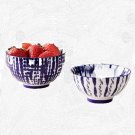 Indigo Tie-Dye Nesting Bowls Set of 2