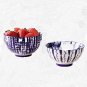 Indigo Tie-Dye Nesting Bowls Set of 2