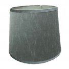 Dupioni Silk Lamp Shade Light Platinum Gray