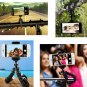Portable Mini Tripod With Bluetooth Shutter Remote for Smartphones