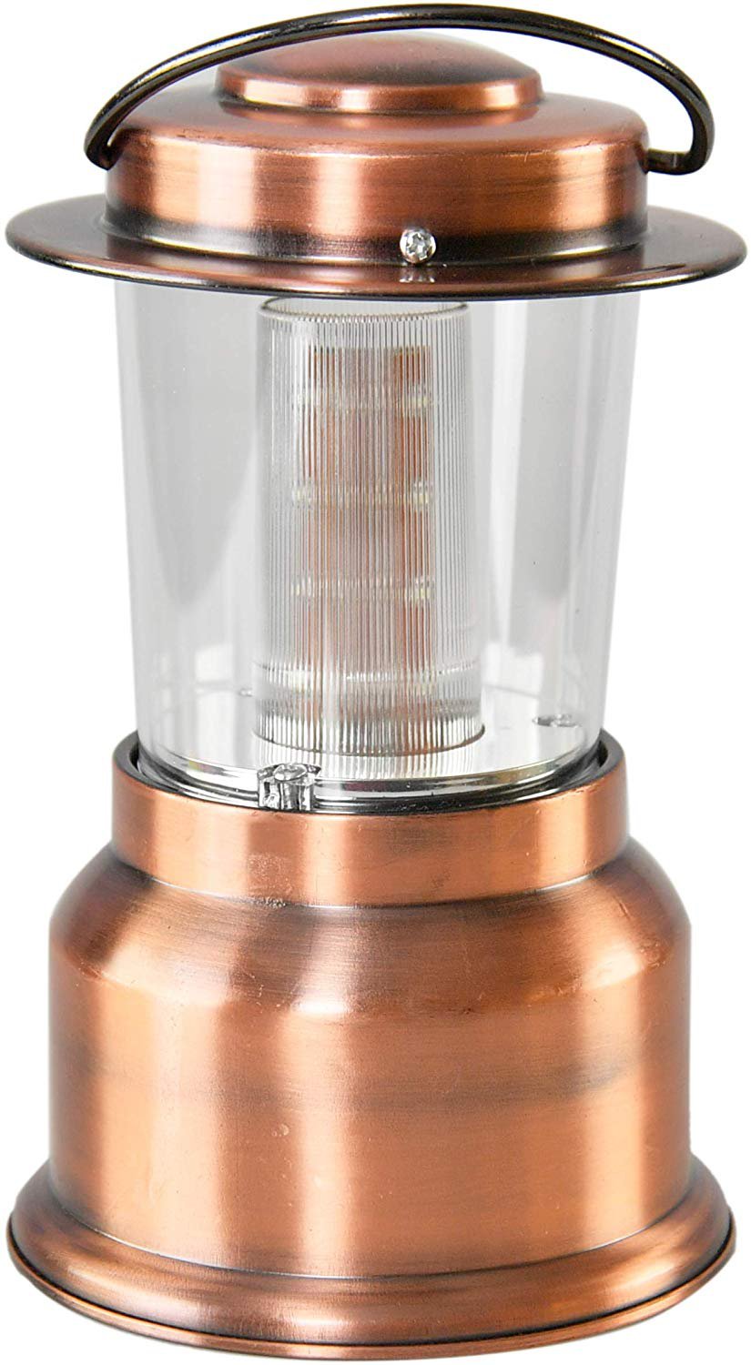 Fortune 8 Railroad Style LED Lantern Copper