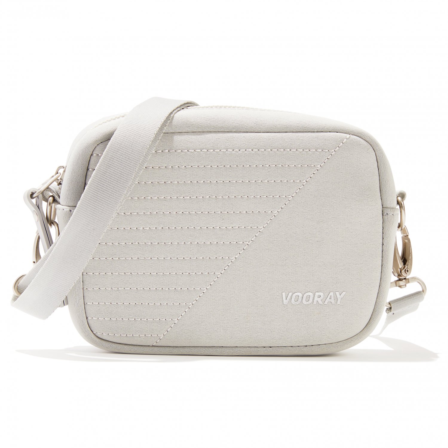 Vooray Sidekick Crossbody Bag Grey Moto