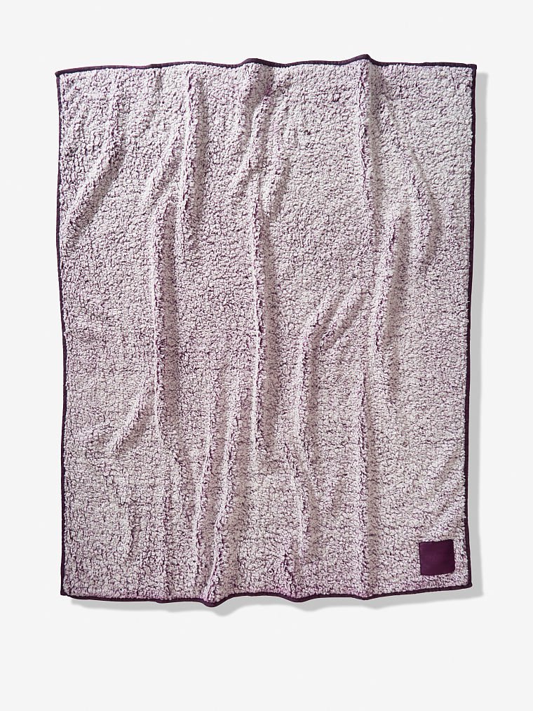 Victoria's Secret PINK Frosted Sherpa Blanket
