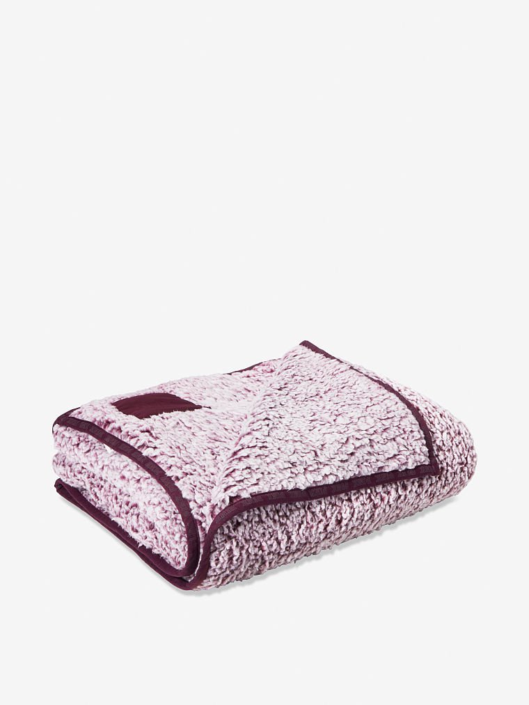 Victoria's Secret PINK Frosted Sherpa Blanket