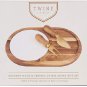 Twine Living Co. Gourmet Wood & Ceramic Cheese Board Gift Set