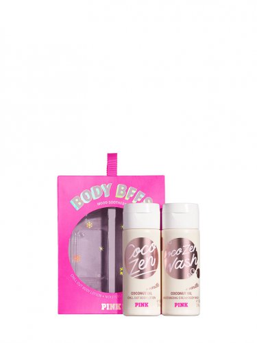 Victoria's Secret PINK Body BFFs Coconut Vanilla Travel Gift Set
