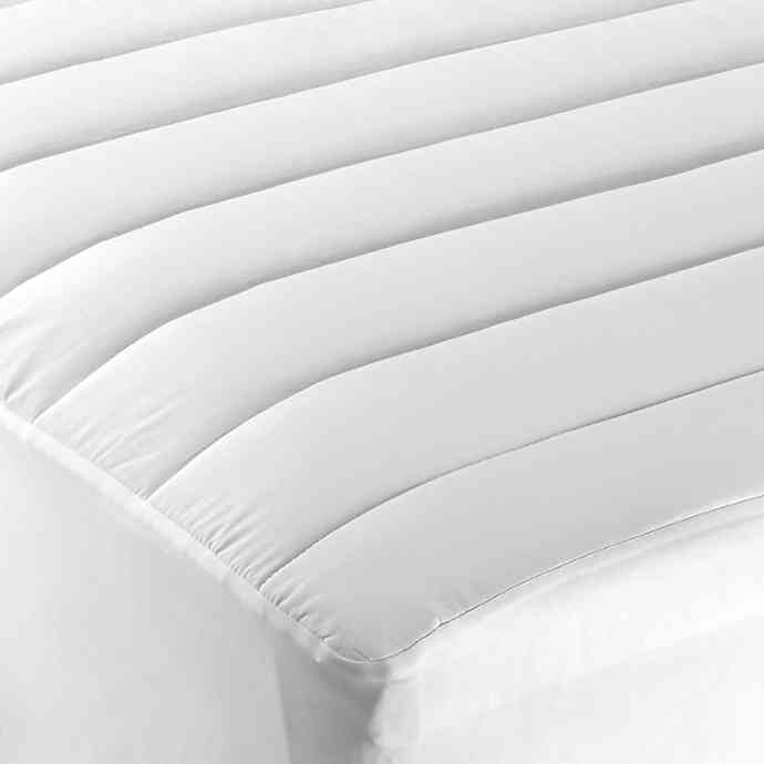 Laura Ashley Mattress Pad Queen White
