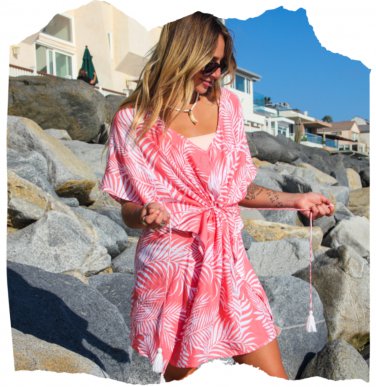 Cleobella Dreamy Sunset Beach Coverup