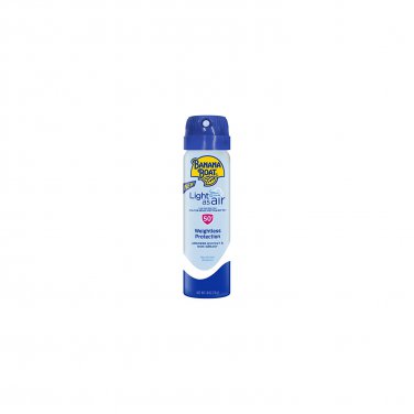 Banana Boat Light as Air Weightless Protection Sunscreen Spray Travel Size