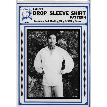 Early America Drop Sleeve Shirt Pattern