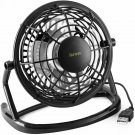 iKross USB Fan USB Mini Desktop Office Fan with 360 Rotation Black
