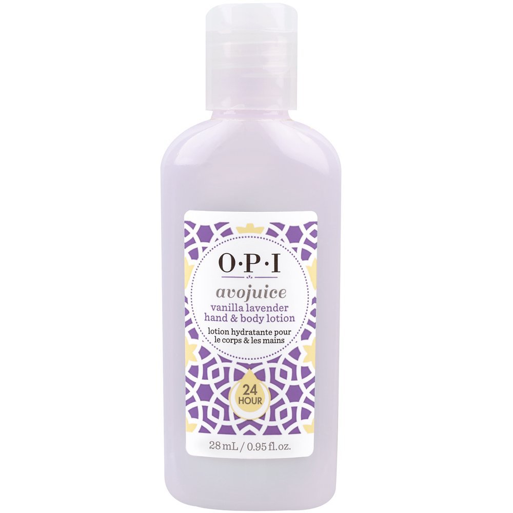 <b>OPI</b> <b>Avojuice</b> Hand & Body <b>Lotion</b> Vanilla Lavender Travel Size.