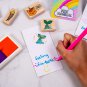Wooden Stamp Set For Crafts