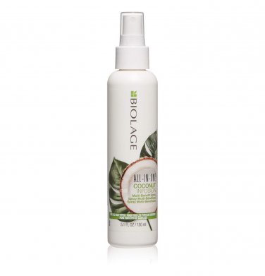 BIOLAGE All-In-One Coconut Infusion Multi-Benefit Treatment Spray For All Hair Needs With Coconut