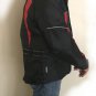 Mens Funrider Padded Motorcycle Jacket Black Red XL