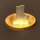2001–2006 World Trade Center Gold- and Silver-Plated Commemorative Coin 2001–2006 World Trade Center Gold- and Silver-Plated Commemorative Coin