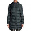 Women's Packable Long Down Jacket With Detachable Hood