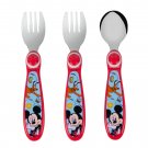 Disney Junior Mickey Toddler Forks and Spoon Set - 3 Pieces