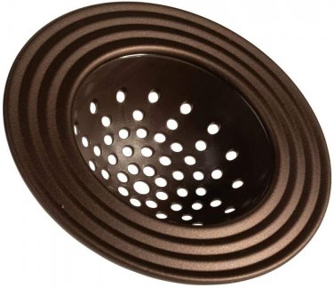 Oil-Rubbed Bronze-Look Sink Strainer 4"