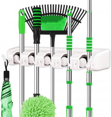 Wall Mount Broom Holder