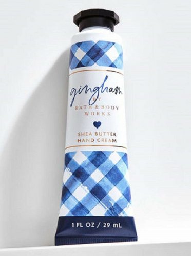 Bath Body Works Gingham Shea Butter Hand Cream Travel Size