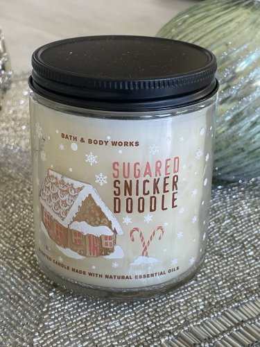 Bath & Body Works Sugared Snickerdoodle Single Wick Candle