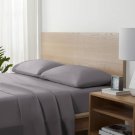 Sertapedic Supersoft Solid 4-Piece King Sheet Set Gray