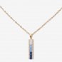 Vince Camuto Blue Ombre CZ Necklace